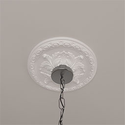 Ekena Millwork - CM12ST_P - Endurathane Stockport Ceiling Medallion, 11 3/4"OD x 3/8"P