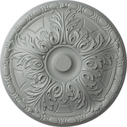 Ekena Millwork - CM16GA_P - Endurathane Granada Ceiling Medallion, 15 3/4"OD x 5/8"P (Fits Canopies up to 4 1/4")