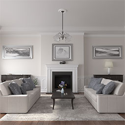 Ekena Millwork - CM16KI_P - Endurathane Kirke Ceiling Medallion, 15 3/4"OD x 5/8"P (Fits Canopies up to 3 3/4")