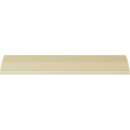 Ekena Millwork - MLD05X04X07BL - Endurathane Blackthorn Crown Moulding, 5 3/8"H x 4"P x 6 3/4"F x 94 1/2"L, Factory Primed