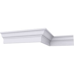 Ekena Millwork - MLD02X02X03RO - Endurathane Robin Crown Moulding, 2 3/8"H x 1 5/8"P x 2 7/8"F x 94 1/2"L, Factory Primed
