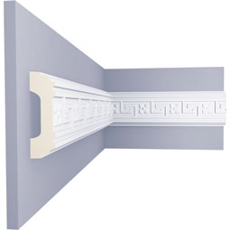 Ekena Millwork - PML03X01NE - Endurathane Nestor Panel Moulding, 2 7/8"H x 7/8"P x 94 1/2"L, Factory Primed