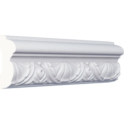 Ekena Millwork - PML02X01SH - Endurathane Shell Panel Moulding, 2 3/8"H x 1 1/8"P x 94 1/2"L, Factory Primed