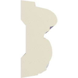 Ekena Millwork - PML02X01SH - Endurathane Shell Panel Moulding, 2 3/8"H x 1 1/8"P x 94 1/2"L, Factory Primed