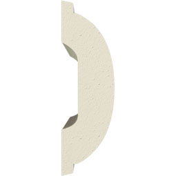 Ekena Millwork - PML03X01EG - Endurathane Egg & Dart Panel Moulding, 3 1/4"H x 1"P x 94 1/2"L, Factory Primed