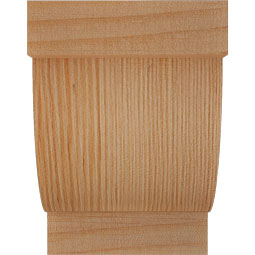 Ekena Millwork - RFTALP00 - Rustic Wood Alpine Wood Rafter Tail