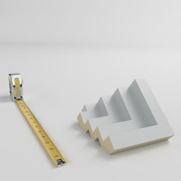 Ekena Millwork - MIC04X04ER - Endurathane Inside Corner Moulding, 4 1/4"P x 4 1/4"H (matches moulding MLD04X04X06ER), Factory Primed