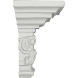 Ekena Millwork - MOC05X02RI - Endurathane Outside Corner Moulding (matches moulding MLD05X02X06RI), 2 1/4"P x 5 1/2"H, Factory Primed