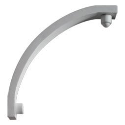 Fypon, Ltd. - BKT15X15 - 2 1/2"W x 15"D x 15"H Arch Bracket, Urethane