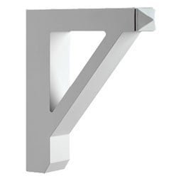 Fypon, Ltd. - BKT16X18X3 - 3 1/2"W x 16"D x 18"H Post Bracket, Urethane