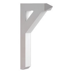 Fypon, Ltd. - BKT18X24X4 - 3 1/2"W x 18"D x 24"H Post Bracket, Urethane