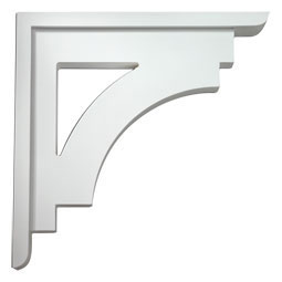 Fypon, Ltd. - BKT25X25 - 4"W x 25"D x 25"H Arch Bracket, Urethane