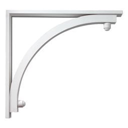 Fypon, Ltd. - BKT28X30 - 3 1/2"W x 28"D x 30"H Bracket, Arch