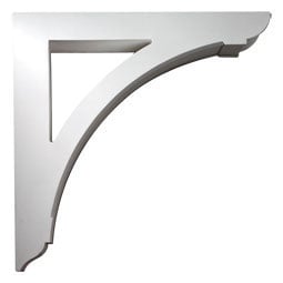 Fypon, Ltd. - BKT30X30 - 6"W x 30"D x 30"H Massive Arch Bracket, Urethane