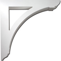 Fypon, Ltd. - BKT36X36 - 6"W x 36 1/8"D x 36 1/8"H Bracket, Massive Arch