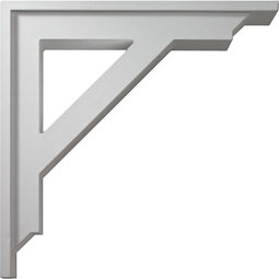 Fypon, Ltd. - BKT40X40 - 6"W x 40"D x 40"H Post Bracket, Urethane