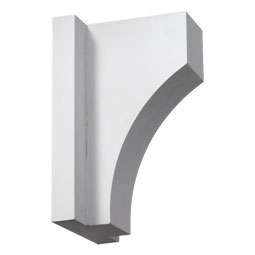 Fypon, Ltd. - BKT8X13 - 7 1/4"W x 8"D x 13"H Bracket, Cove