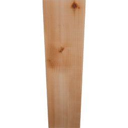 Ekena Millwork - BRCTRA00 - Rustic Wood Traditional Knee Brace