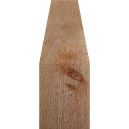 Ekena Millwork - BRCTRA00 - Rustic Wood Traditional Knee Brace