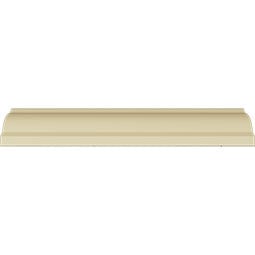 Ekena Millwork - MLD02X01X02DA - Endurathane Damon Crown Moulding, 2 1/8"H x 1 7/8"P x 2 7/8"F x 94 1/2"L, (6 3/8" Repeat), Factory Primed