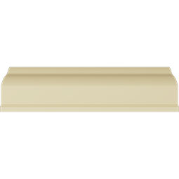 Ekena Millwork - MLD05X03X05ED - Endurathane Edwards Crown Moulding, 4 3/4"H x 3 1/8"P x 5 3/8"F x 94 1/2"L, (3 7/8" Repeat), Factory Primed