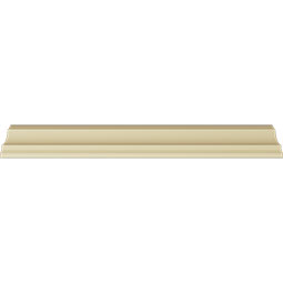 Ekena Millwork - MLD04X04X06WN - Endurathane Winston Crown Moulding, 4 1/4"H x 4 1/4"P x 6"F x 94 1/2"L, (7 7/8" Repeat), Factory Primed