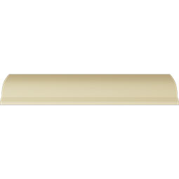 Ekena Millwork - MLD06X06X08CN - Endurathane Cornelia Crown Moulding, 6 3/8"H x 6 1/4"P x 8 5/8"F x 94 1/2"L, (18 7/8" Repeat), Factory Primed