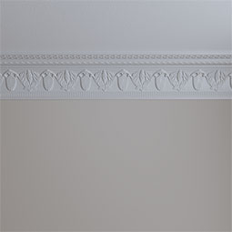 Ekena Millwork - MLD06X05X08HA - Endurathane Harvest Crown Moulding, 6 3/4"H x 5 7/8"P x 8 7/8"F x 94 1/2"L, (6 1/2" Repeat), Factory Primed