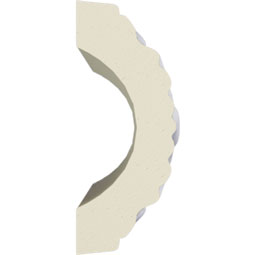 Ekena Millwork - PML02X01DU - Endurathane Dublin Panel Moulding, 2 1/8"H x 7/8"P x 94 1/2"L, Factory Primed