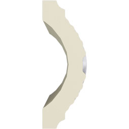 Ekena Millwork - PML02X01HU - Endurathane Hurley Panel Moulding, 2"H x 1/2"P x 94 1/2"L, Factory Primed