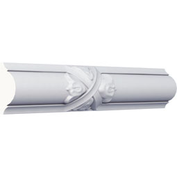 Ekena Millwork - PML02X01FA - Endurathane Fairfax Panel Moulding, 2"H x 1 1/8"P x 94 1/2"L, Factory Primed