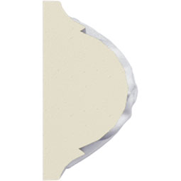 Ekena Millwork - PML02X01FA - Endurathane Fairfax Panel Moulding, 2"H x 1 1/8"P x 94 1/2"L, Factory Primed