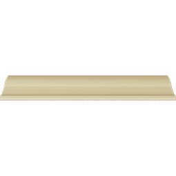 Ekena Millwork - MLD02X03X03DY - Endurathane Dylan Spring Crown Moulding, 2 5/8"H x 3 1/8"P x 3 7/8"F x 94 1/2"L, (3" Repeat), Factory Primed