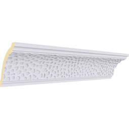 Ekena Millwork - MLD03X03X04CM - Endurathane Clementine Crown Moulding, 3 7/8"H x 3 3/8"P x 4 7/8"F x 94 1/2"L, Factory Primed