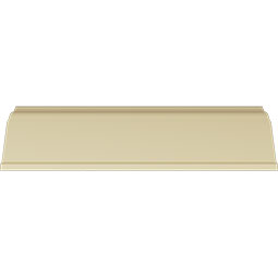 Ekena Millwork - MLD04X04X05VE - Endurathane Versailles Crown Moulding, 4 3/8"H x 3 1/4"P x 5 3/8"F x 94 1/2"L, (6 1/2" Repeat), Factory Primed