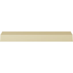 Ekena Millwork - MLD05X03X06IS - Endurathane Iris Crown Moulding, 5 1/8"H x 3 1/2"P x 6 1/8"F x 94 1/2"L, (3 3/4" Repeat), Factory Primed