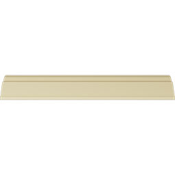 Ekena Millwork - MLD05X03X06FD - Endurathane Flowing Wind Crown Moulding, 5 1/8"H x 3 3/8"P x 6 1/4"F x 94 1/2"L, (6 1/4" Repeat), Factory Primed