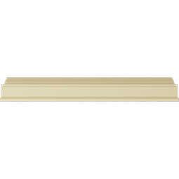 Ekena Millwork - MLD04X04X06MC - Endurathane Marcus Crown Moulding, 4 7/8"H x 4 1/4"P x 6 1/2"F x 94 1/2"L, (4 3/4" Repeat), Factory Primed