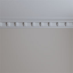 Ekena Millwork - MLD04X04X06MC - Endurathane Marcus Crown Moulding, 4 7/8"H x 4 1/4"P x 6 1/2"F x 94 1/2"L, (4 3/4" Repeat), Factory Primed