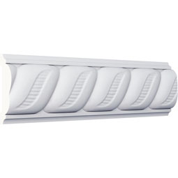 Ekena Millwork - PML02X01KN - Endurathane Kenneth Panel Moulding, 2 5/8"H x 3/4"P x 94 1/2"L, Factory Primed