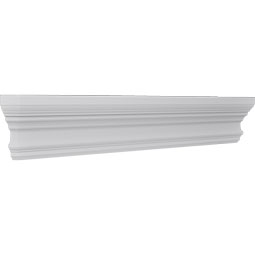 Ekena Millwork - CRH05XSE - Endurathane Seville Crosshead, 5 1/2", Factory Primed