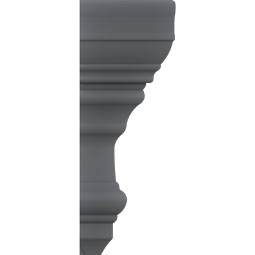 Ekena Millwork - CRH05XSE - Endurathane Seville Crosshead, 5 1/2", Factory Primed