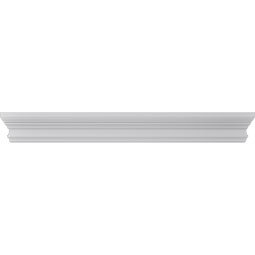Ekena Millwork - CRH05XSE - Endurathane Seville Crosshead, 5 1/2", Factory Primed