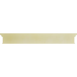 Ekena Millwork - CRH06XPN-1 - Endurathane Craftsman Crosshead, 6 1/8", Factory Primed