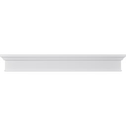 Ekena Millwork - CRH06XPN-1 - Endurathane Craftsman Crosshead, 6 1/8", Factory Primed