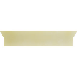 Ekena Millwork - CRH09XDE - Endurathane Dentil Crosshead, 9 3/8", Factory Primed