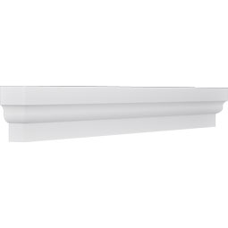 Ekena Millwork - CRH06XST - Endurathane Stockton Crosshead, 5 1/2", Factory Primed