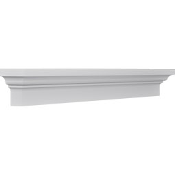 Ekena Millwork - CRH05XST - Endurathane Stratford Crosshead, 5", Factory Primed