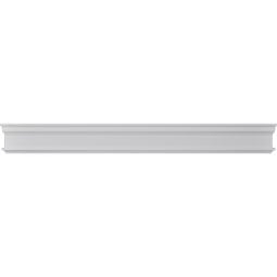 Ekena Millwork - CRH05XHO - Endurathane  Holmdel Crosshead, 4 5/8", Factory Primed