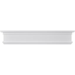 Ekena Millwork - CRH09XBE - Endurathane Bedford Crosshead, 8 5/8", Factory Primed